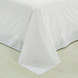 Dolphy Linen 50/50 Polycotton Percale White Commercial Flat Sheet (Top Sheet)
