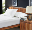 Dolphy Linen 50/50 Polycotton Percale White Commercial Sheet Set