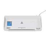 Devanti A4 Laminator Machine, Hot & Cold Thermal Fast Lamination Anti-Jam Laminator for Office School Home Document Photo Card Handmade A4 A5 A6, White