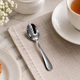 Dolphy Augusta Stainless Steel Tea Spoon 144mm – 18/0 Grade Cutlery for Tea, Coffee & Everyday Use (Pack of 12)