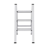 Giantz 3 Step Ladder Multi-Purpose Folding Aluminium Light Weight Platform