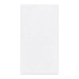 Linencart 5 Star white cotton bath towel laid flat