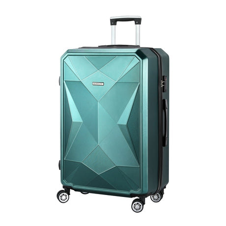 Wanderlite TSA Atrovirens luggage, lightweight.
