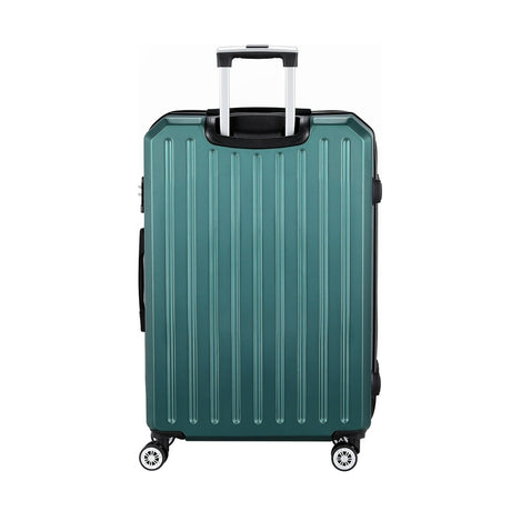Wanderlite TSA Atrovirens luggage, lightweight.