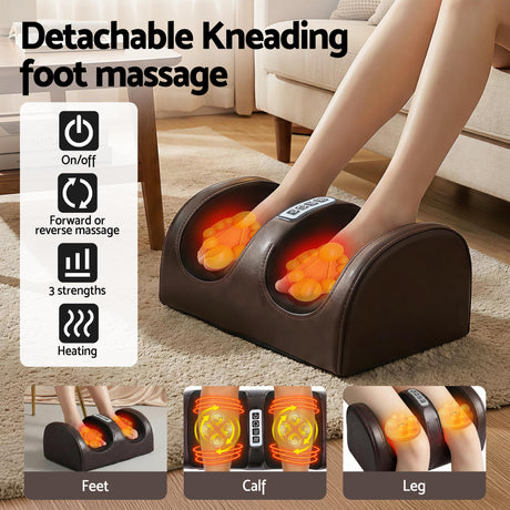 Heated vibration airbag mattress, foldable.