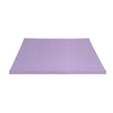 Giselle 5cm Memory Foam Mattress Topper Lavender Infused Egg Crate Pad Mat Queen