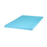 Memory foam mattress topper, 8cm, king single size.