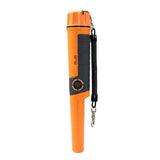 Orange handheld metal detectors, waterproof.