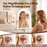 Embellir Makeup Mirror with Lights Hollywood Vanity Mirror 3 Colour LED White 40x50cm