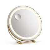 Embellir 50cm Hollywood Makeup Mirror with Lights and 10X Magnifier Round Gold.