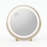 Embellir 50cm Hollywood Makeup Mirror with Lights and 10X Magnifier Round Gold.