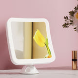 Embellir Makeup Mirror 10X Magnification LED Light Adjustable Rotation Cordless Suction Cup