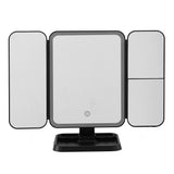 Embellir LED Makeup Mirror Tri-fold Lighted Vanity Mirrors 1X2X3X Magnifications