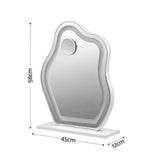 Embellir Makeup Mirror with Lights 10X Magnifier 360 Degree Rotation White