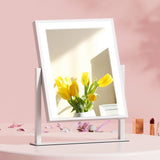 Embellir Hollywood white makeup mirror, 25x30cm.