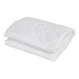 Giselle Waterproof Mattress Protector 100% Cotton Quilted Fitted Cover King Single