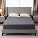 Microfibre mattress protector, king size, machine washable.