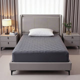Microfibre mattress protector, king single size, machine washable.