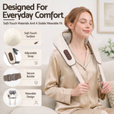Livemor Neck Massager with Heat Pillow Shiatsu Shoulder Back Massager Pain Relief Tissue Kneading - Shoppers Spot Health & Beauty > Massage & Relaxation > Massagers - Alternate view 6