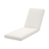 Gardeon Outdoor Chaise Lounge Cushion Lounge Chair Pad Sunbed Mattress Beige
