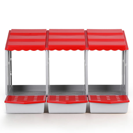 I.Pet Hen Hutch red chicken nesting box.