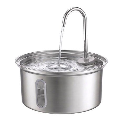 i.Pet 3.2L Cat Water Fountain Pet Feeder Dog Drinking Dispenser 304 Stainless Steel - Shoppers Spot Pet Care > Cat Supplies > Cat Bowls, Feeders & Waterers - Alternate view 4