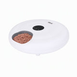 i.Pet Automatic Cat Feeder Wet & Dry Food 6 Compartments Per 150ml WiFi White.