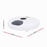 i.Pet Automatic Cat Feeder Wet & Dry Food 6 Compartments Per 150ml WiFi White.