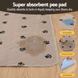 i.Pet washable dog training mat 183x183cm