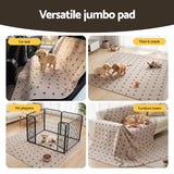 i.Pet washable dog training mat 183x183cm