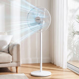 DEVANTI 16" 5-in-1 Rechargeable Fan for Pedestal Table Floor Wall Ceiling