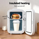 Glacio Mini Fridge Portable 13L White Electric Cooler Warmer 12V 220V