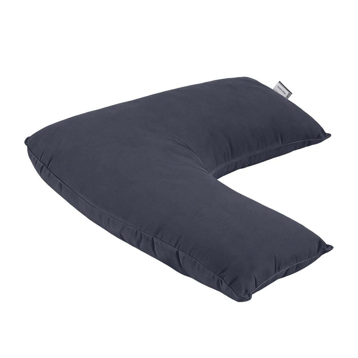 Grey nursing body cushion, machine washable.