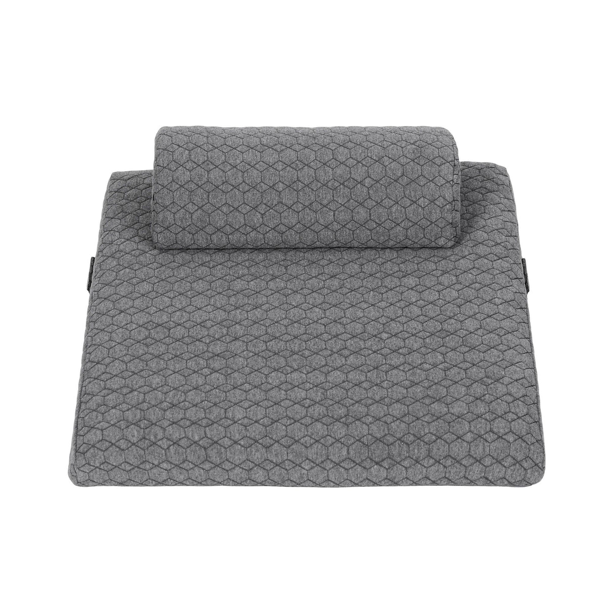 Giselle Bed Wedge Pillow for Headboard, Egg Gel Solves Night Sweats, Triangle Pillow for Reading & Sleeping, Adjustable Back & Neck Support, 30D Foam