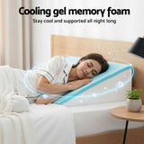 Giselle Bedding Wedge Pillow Grey