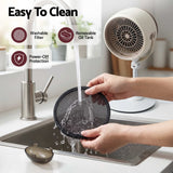 Devanti Portable Range Hood 5-Speed Rechargeable Desktop Extractor Fan BBQ