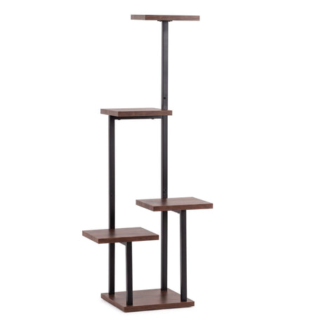 Brown tier plant stand.