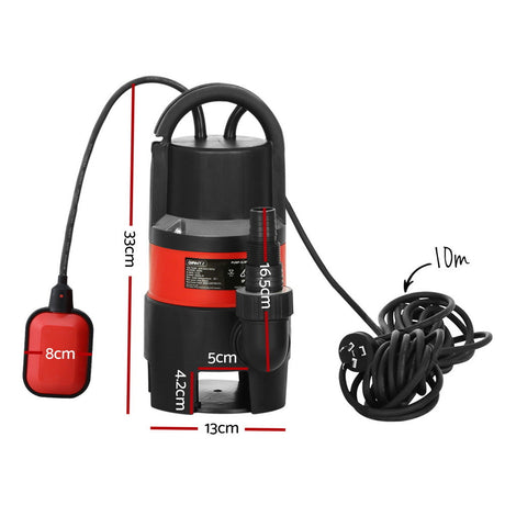 Giantz Sump Flooding sewage pumps, 750W.