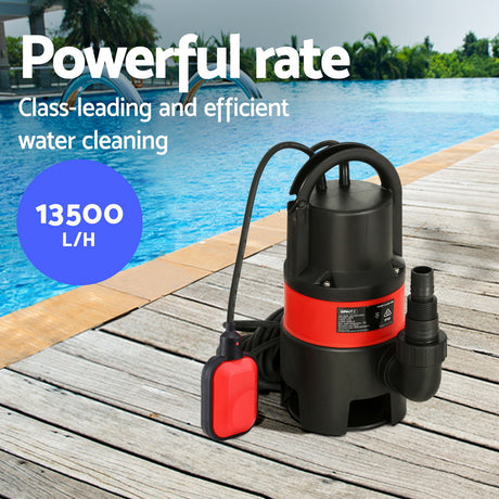 Giantz Sump Flooding sewage pumps, 750W.