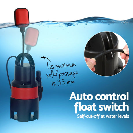 Giantz Sump Flooding sewage pumps, 750W.