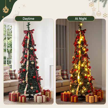 The 160cm pop-up tree shown again, for outdoor use.