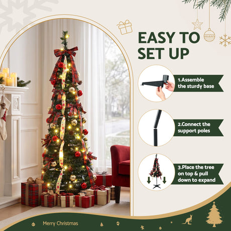 160cm pop-up tree, for outdoor use.