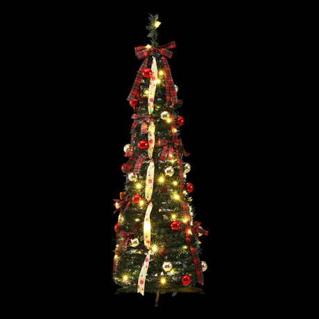 Further view of the 160cm pop-up tree, folds flat for storage.
