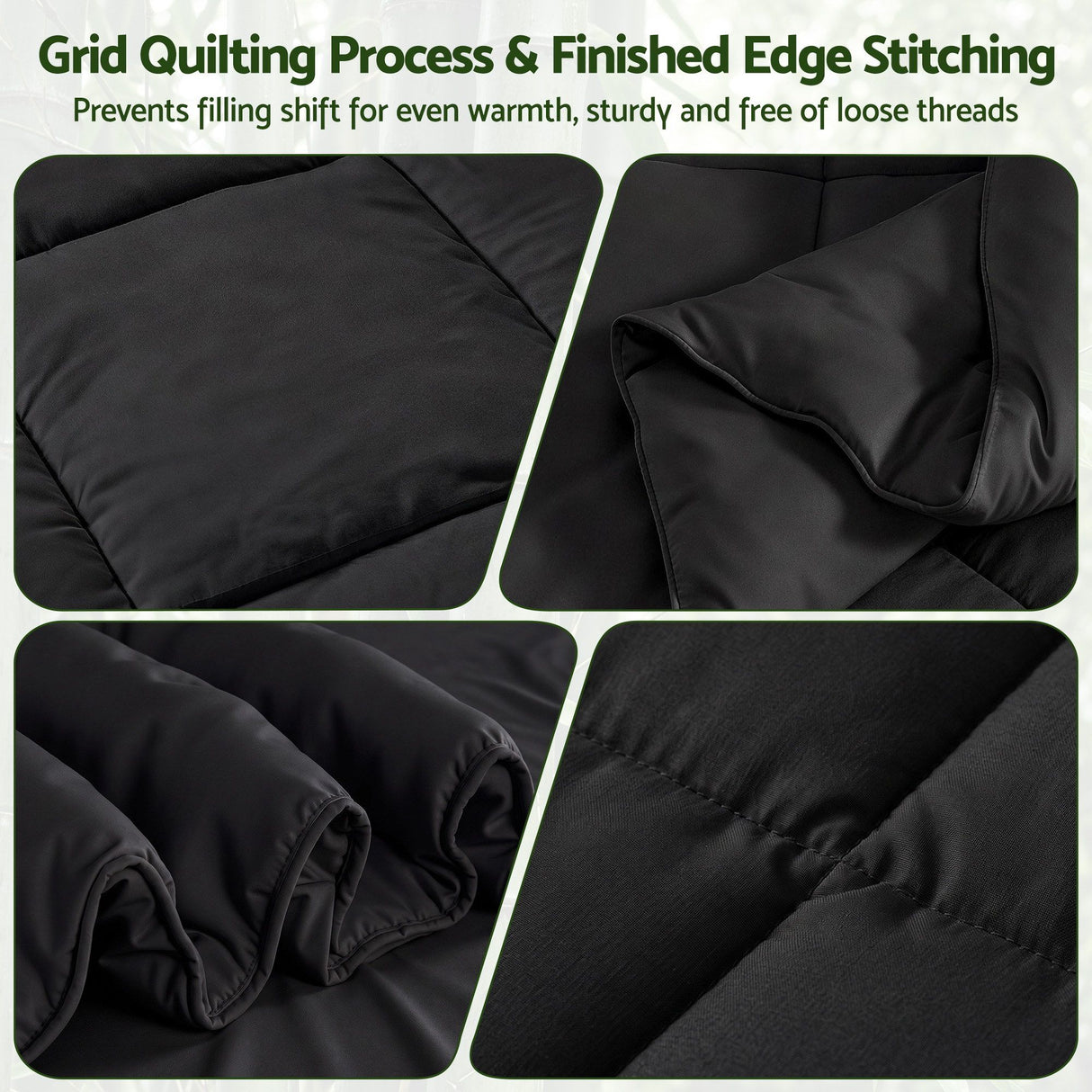Giselle 200GSM Bamboo Microfibre Super King Quilt Lightweight All Season Doona