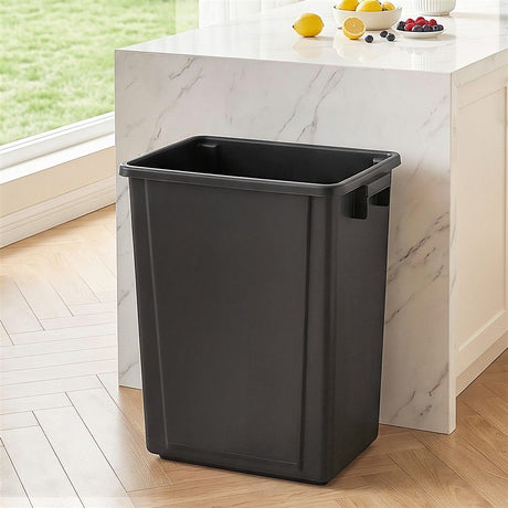 Cefito 35L open top rubbish bin in dark grey
