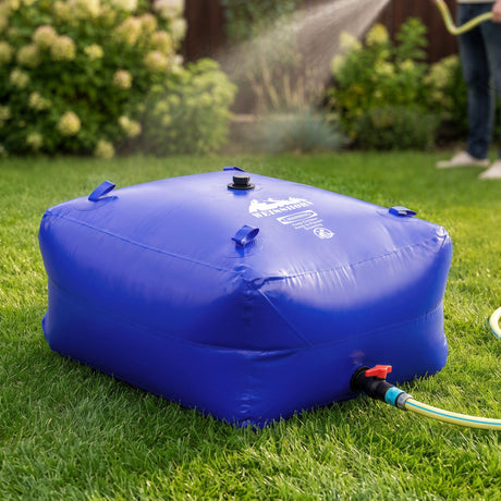 Portable camping appliances, 540L, folds flat.