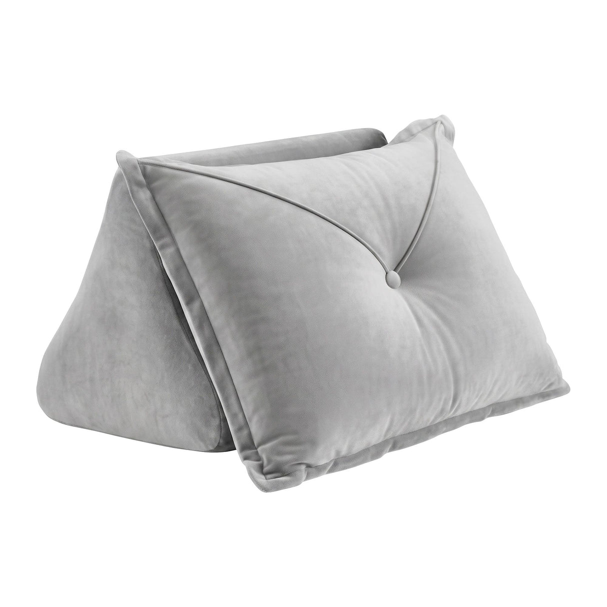 Giselle Bedding Back Pillow for Sitting in Bed, No-Collapse 25D High-Density Base, Ergonomic Lumbar Support Pillow for Gaming, Nursing & Floor Tatami, 90% Shredded Sponge Cushion with Washable Velvet Cover - Shoppers Spot Home & Garden > Bedding > Pillows - Alternate view 11