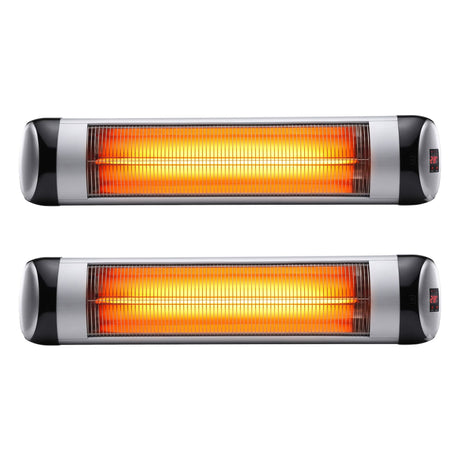 Devanti 2PCS Electric Radiant Strip Heater Outdoor Indoor Patio Infrared Heaters 2000W - Shoppers Spot Appliances > Heaters > Patio Heaters - Alternate view 3