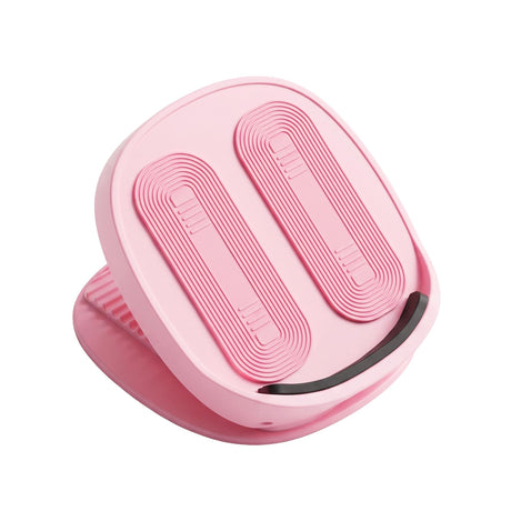 Pink adjustable gym equipment, lightweight.