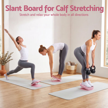 Pink adjustable gym equipment, lightweight.